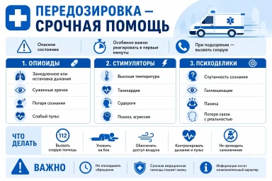 Помощь при передозировке в Амурске